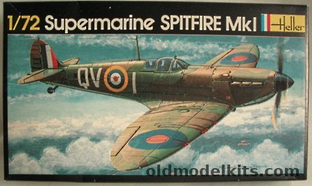 Heller 1/72 Supermarine Spitfire Mk.I - RAF 1940, 280 plastic model kit